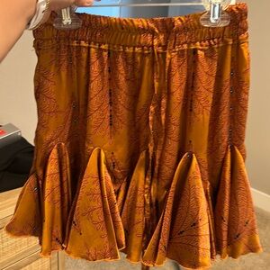 Selfie Leslie Orange Skirt